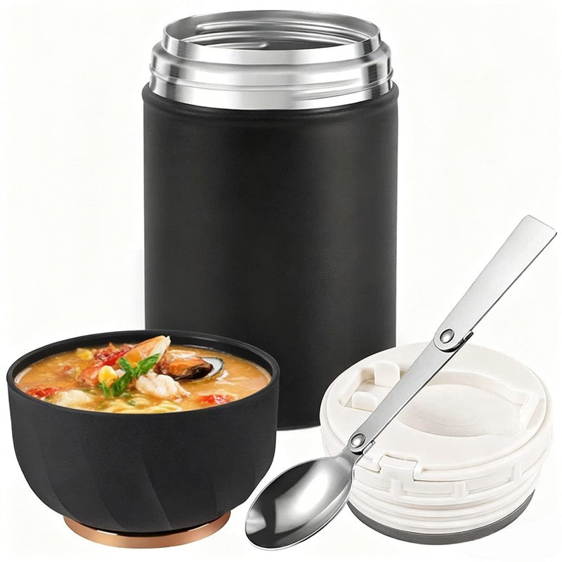 Boîte à lunch isotherme pour soupe en acier inoxydable