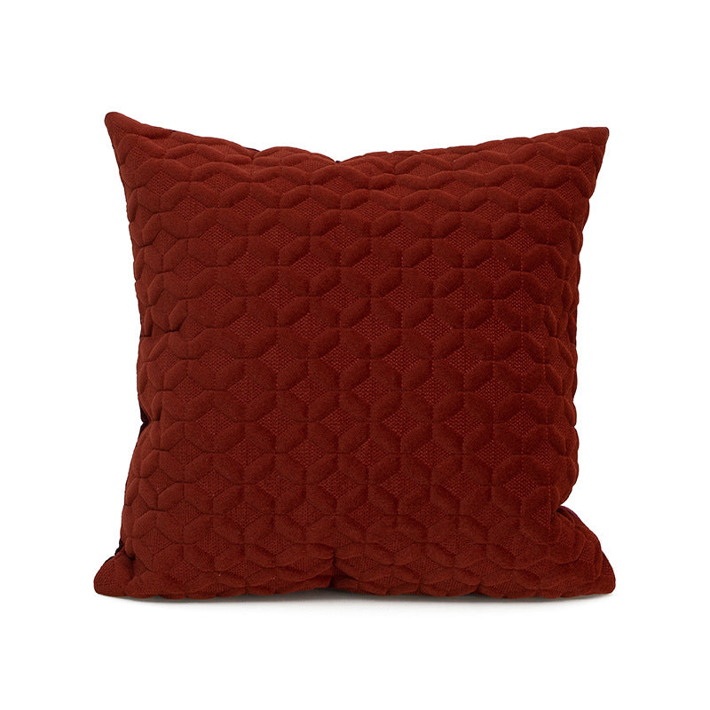 Chambre à coucher vintage de style nordique Coussin brodé