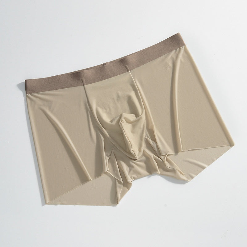 Ice Silk Flying Thin Boxers pour hommes