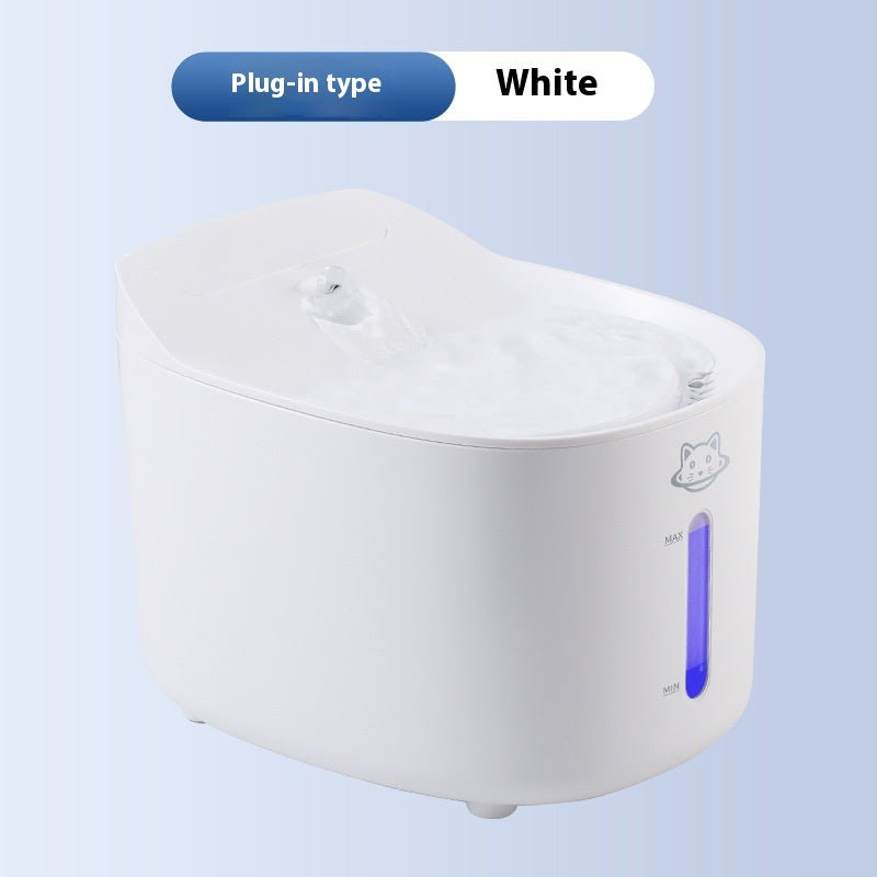 Distributeur d'eau amovible pour animaux de compagnie de grande capacité