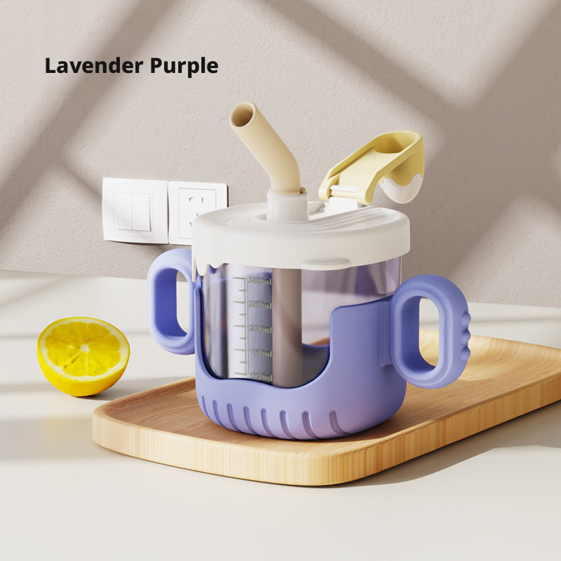 Petite coquille d'oeuf apprendre à boire des vêtements fumés pourpre-1 tasse