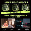 Rechargeable LED flashlight