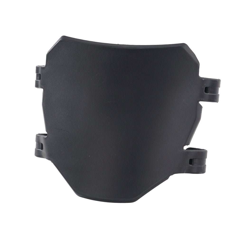 Plaque d'immatriculation avant modifiée de moto pare-brise imperméable