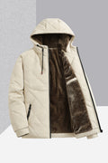 Veste homme avec polaire et coton épais