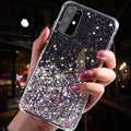 Étui téléphone mobile Samsung avec étoile rose progressive
