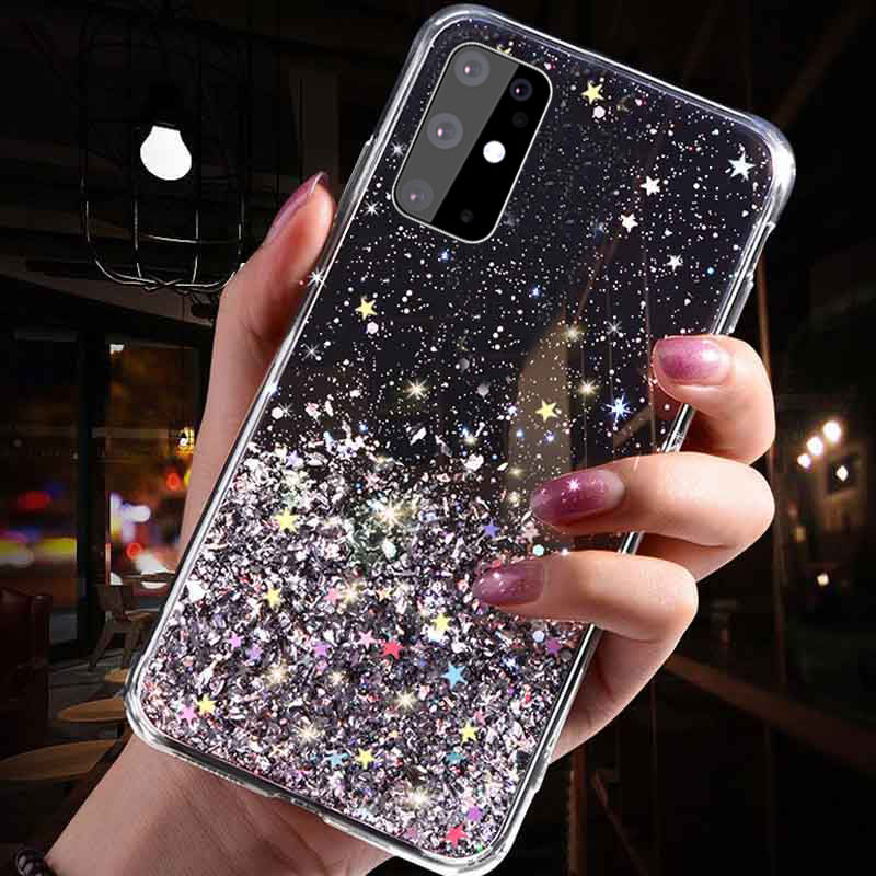 Étui téléphone mobile Samsung avec étoile rose progressive