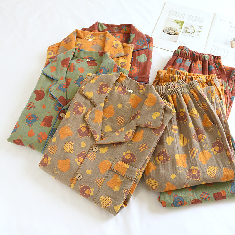 Robe de pyjama de Jacquard tissée