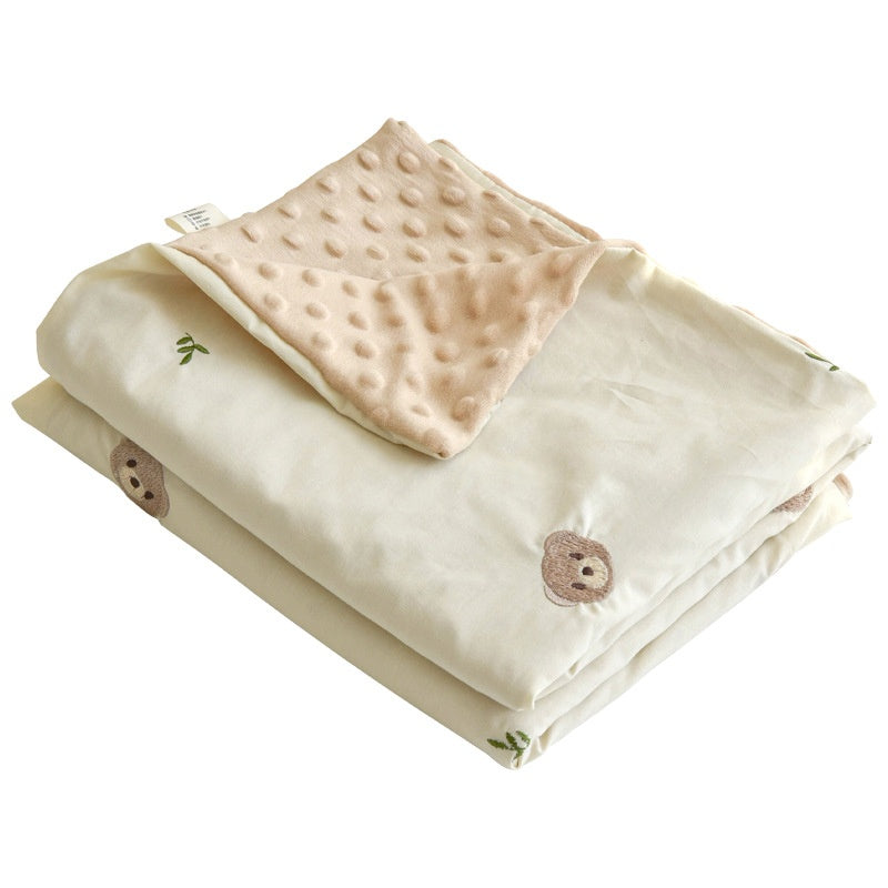 Couverture de couettes en coton pur bébé