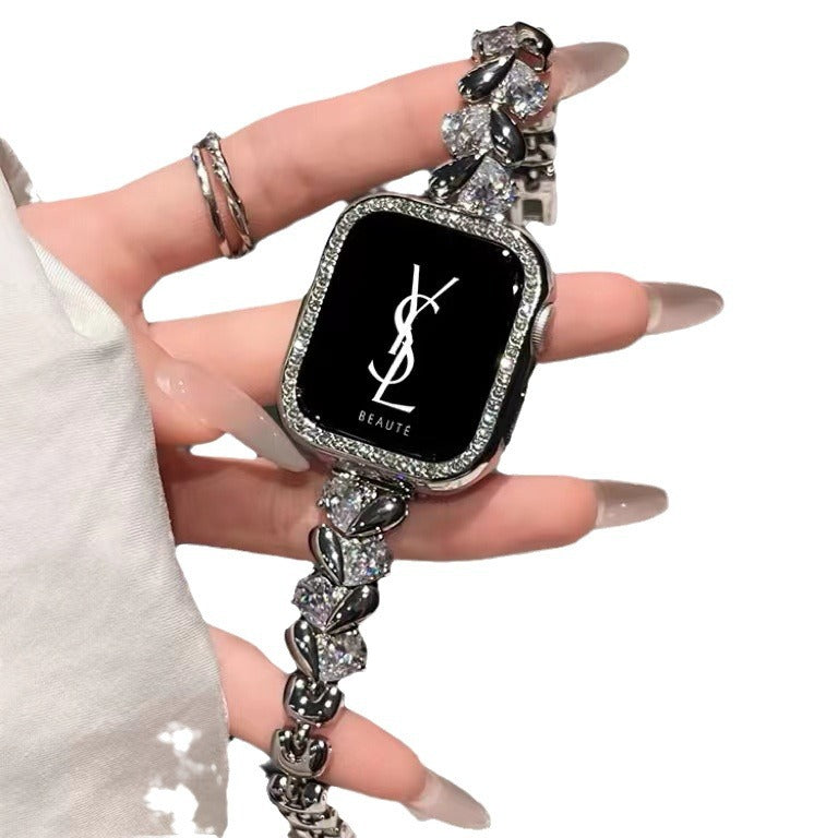 Bracelet de montre Charm Zircon Chain Premium