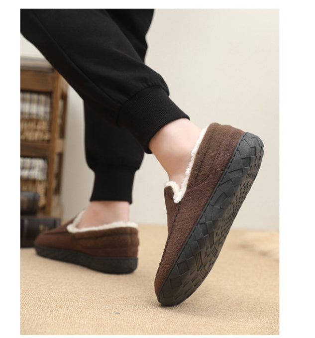 Chaussures de coton pour hommes pour les voyages en plein air