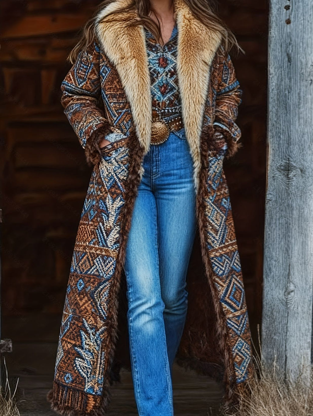 Retro-style En peluche brise-vent mode et chaud pour l'automne et l'hiver