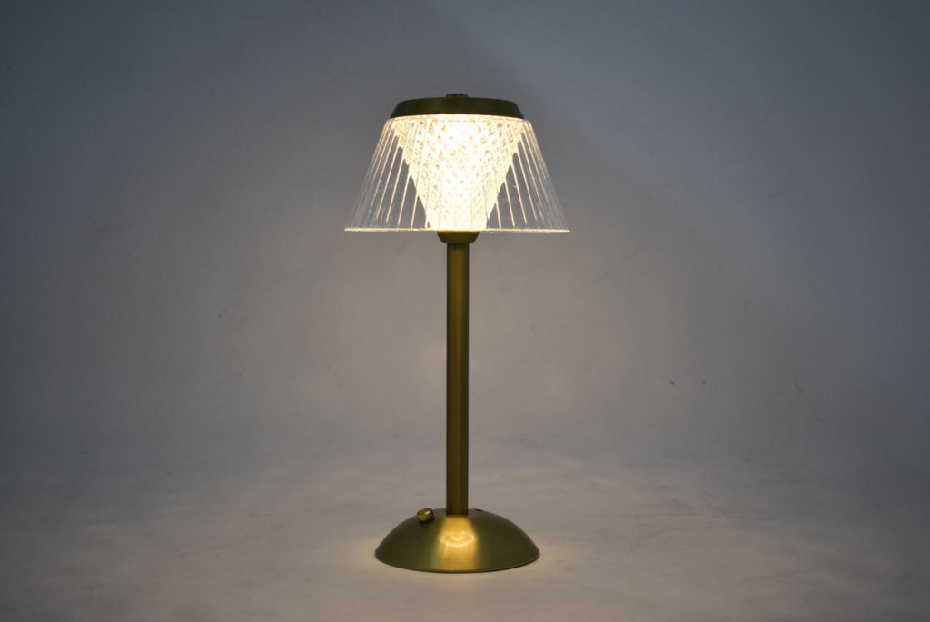 Retro Bedside Table Lamp Touch-Sensitive USB Charging Ambient Light
