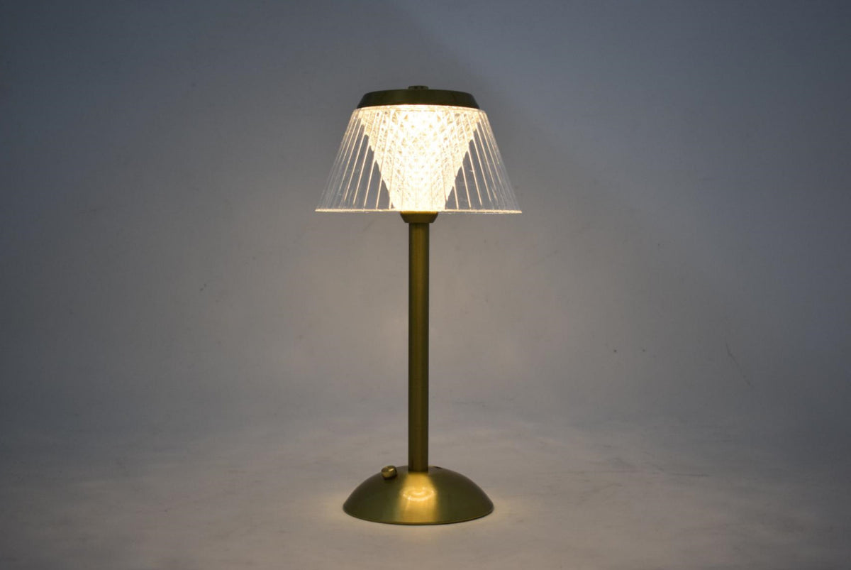 Retro Bedside Table Lamp Touch-Sensitive USB Charging Ambient Light