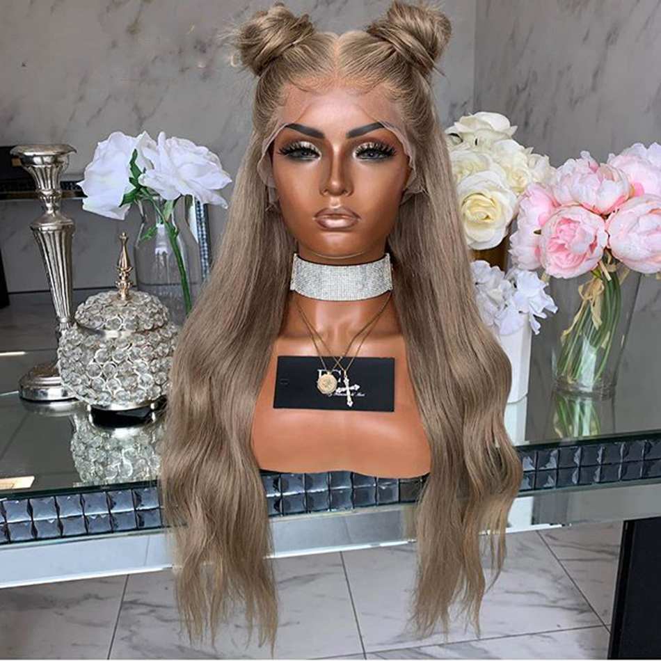 Gold lace wig
