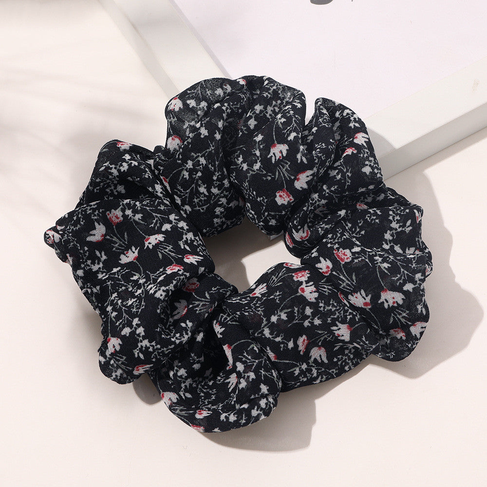 Grand Accessoire de cheveux de cercle intestinal satiné