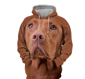 Animal Dog Print Hoodie Hiver Hoodie Homme Sportswear