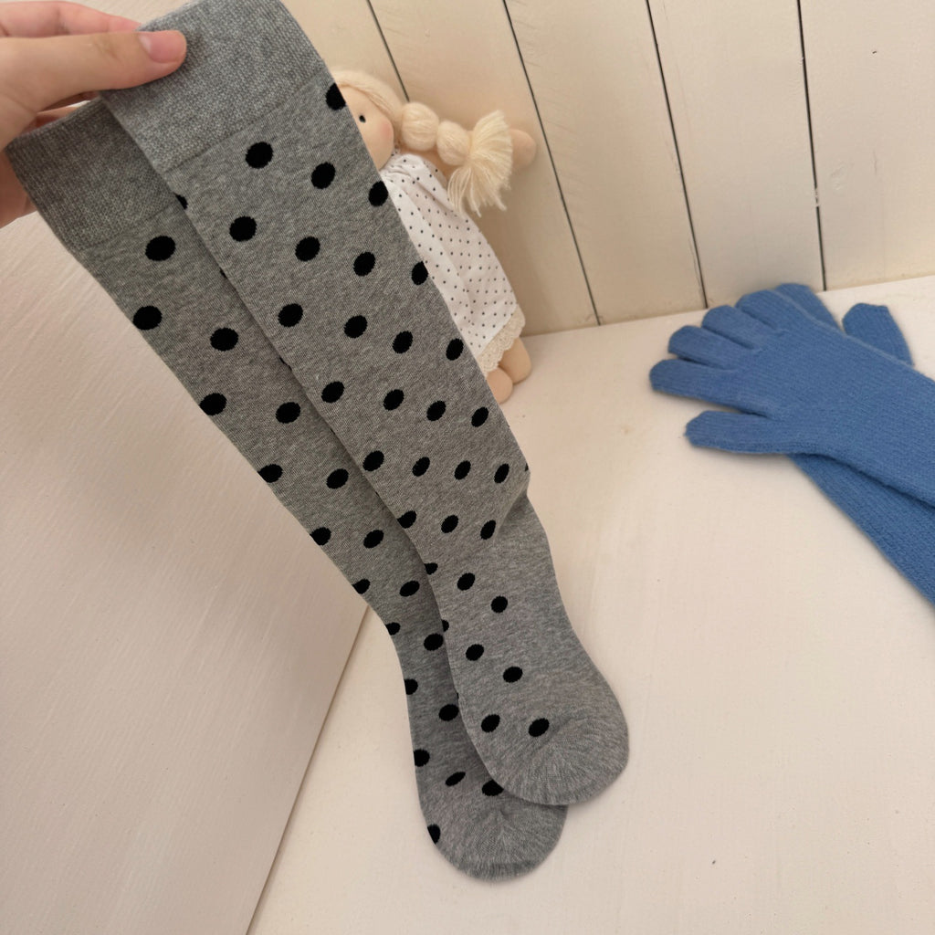 Basique Polyvalent Slimming Respirant Coton Knee-high Femmes Chaussettes