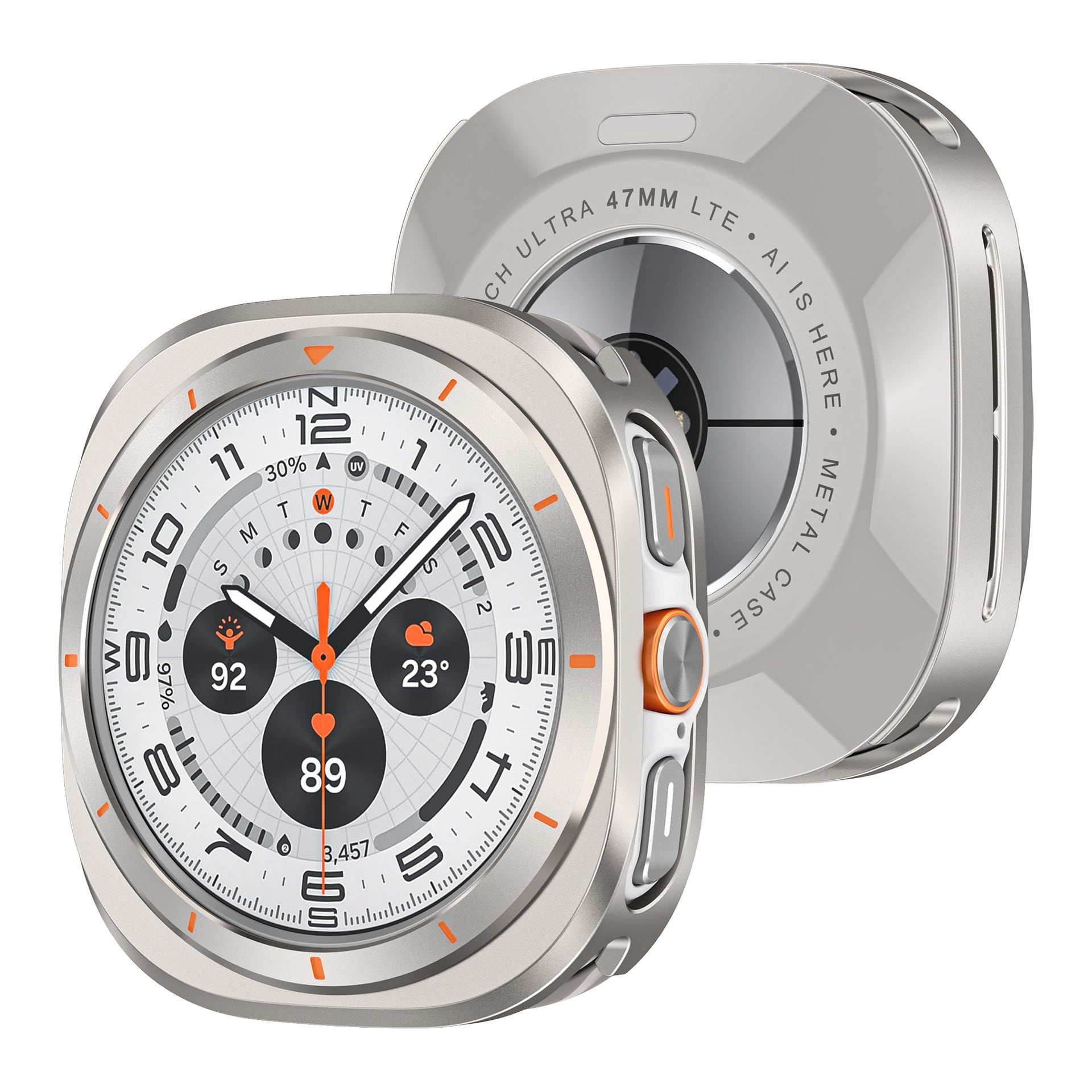 Montre applicable Boîtier de protection en métal d'origine