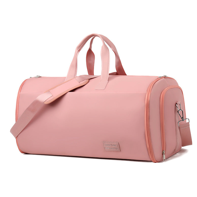 Sac de voyage à grande capacité en cuir de taille haute