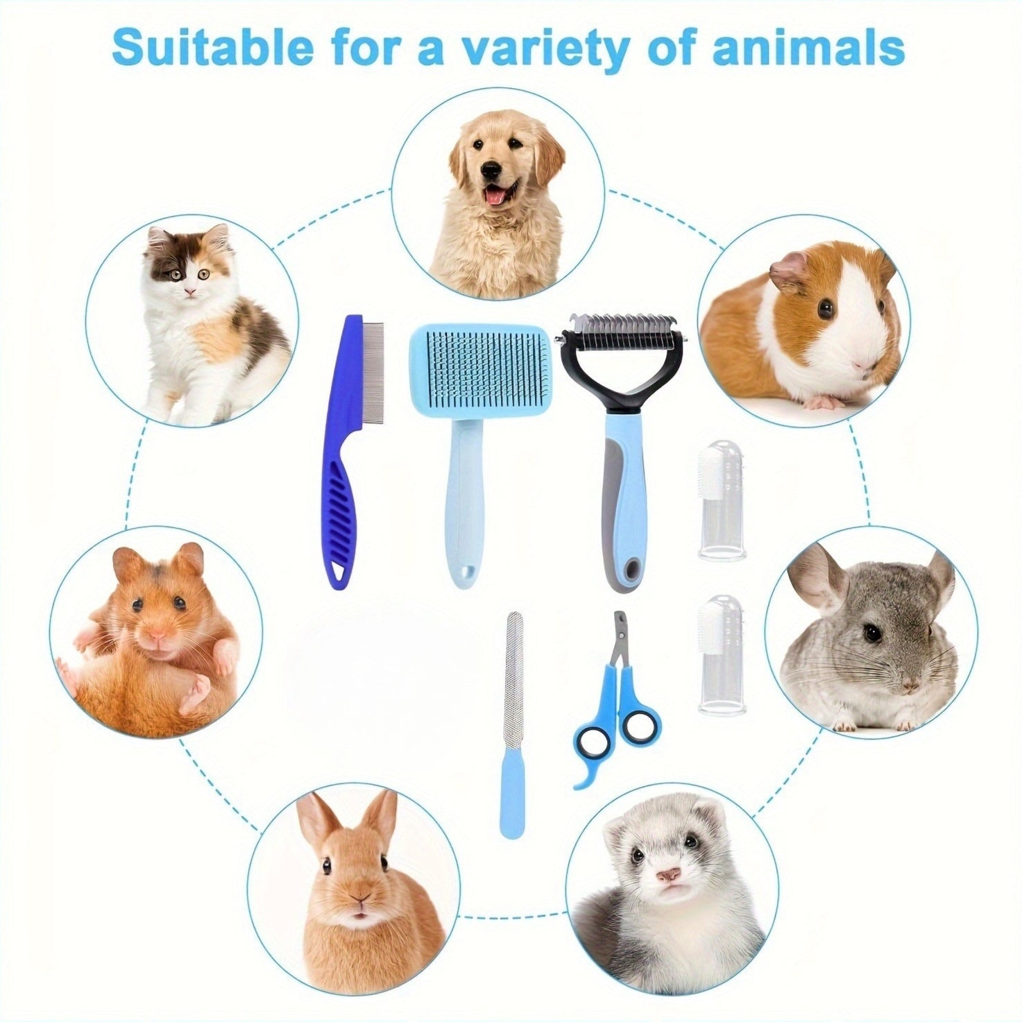 Pinceau à pince à ongles et brosse à dents en silicone