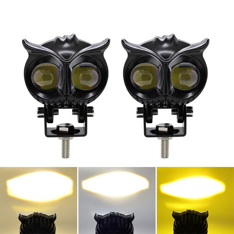 Lentille Owl moto deux couleurs Spotlight