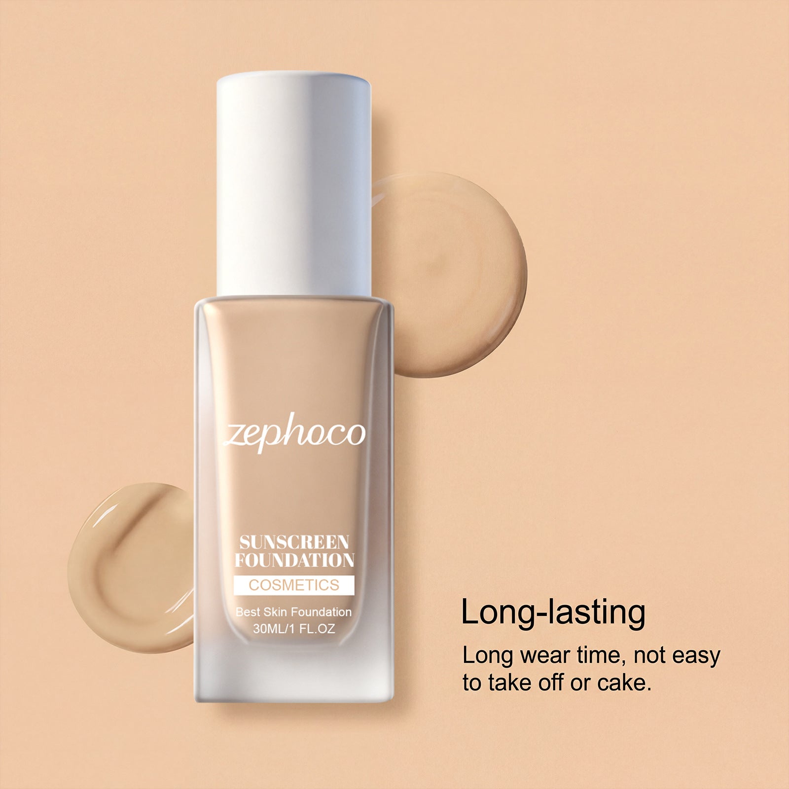 Une fondation hydratante naturelle et tonique avec une texture fine et lisse