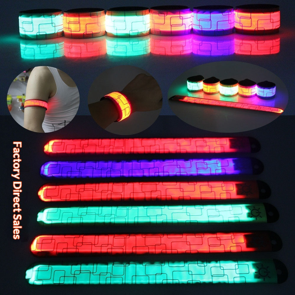 Ceinture de Pat lumineux Cyclisme extérieur Arme lumineux