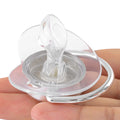 Transparent argent 26 lettres perceuse de tache bébé avec courroies de fermeture diamant