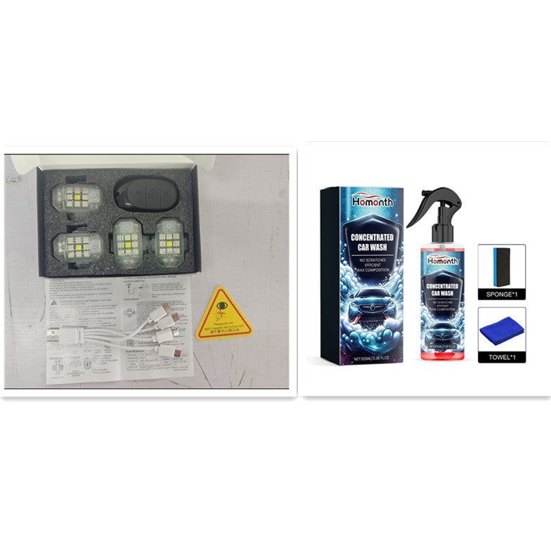 Strobe Light Remote Control Strobe Lampe voiture moto électrique véhicule vélo Modificati