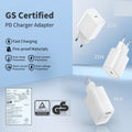 Certification GRS GS 20W Fiche de charge rapide standard européenne