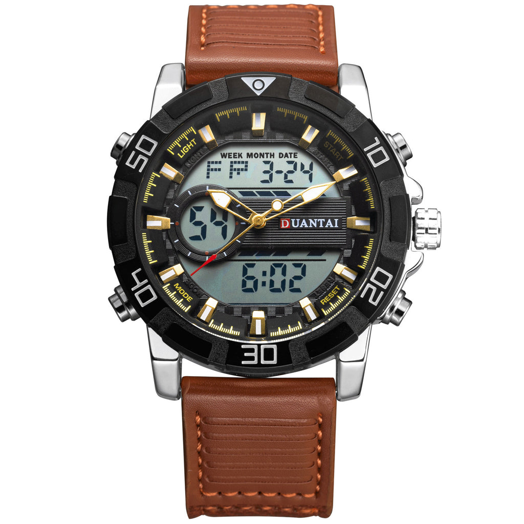 Montre extérieure multi-doubles pour hommes
