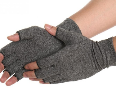 Soins de santé respirants Gants à moitié doigts