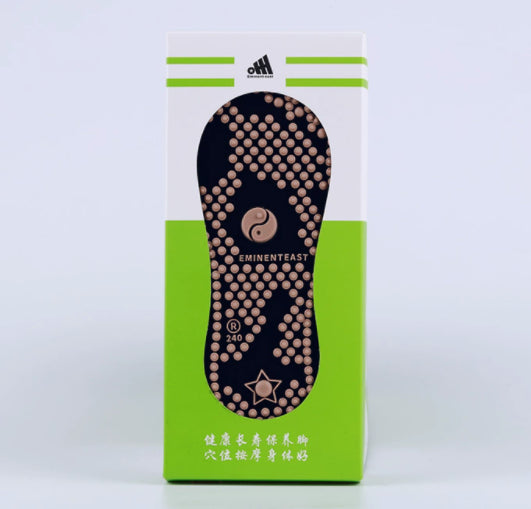 Chaussettes de massage en coton peigné