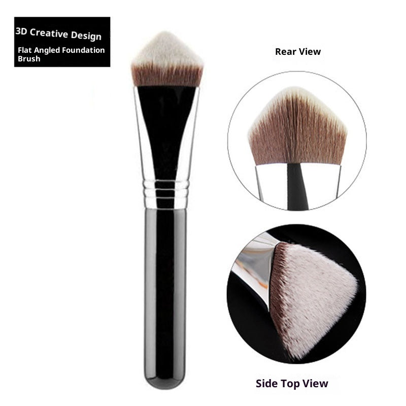 Simple 3D4D Pyramide Contour Powder Foundation Brush Makeup Artist