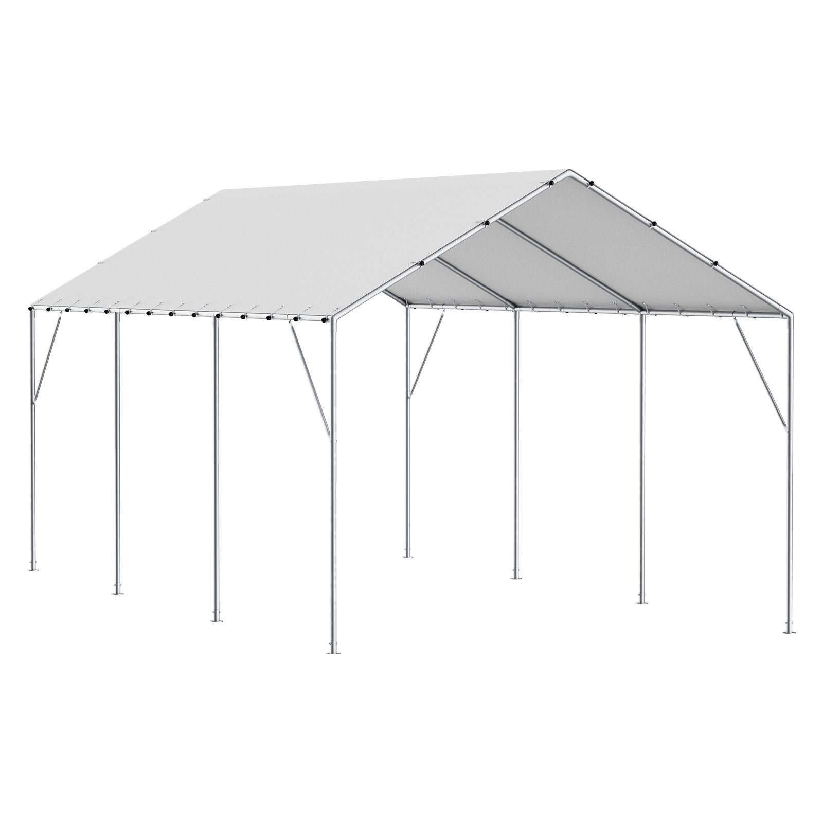 VÉVOR 10 X 20 Ft Couverture de remplacement de port de voiture