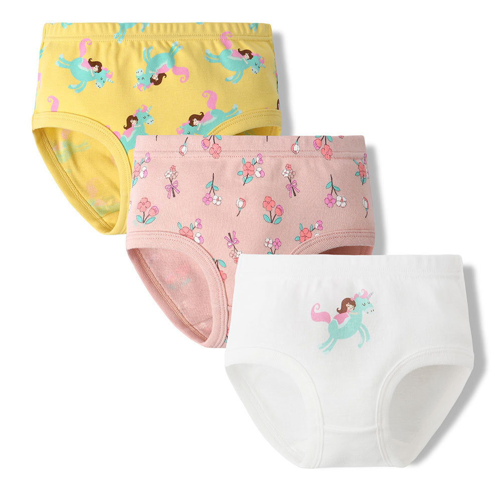 Sous-vêtements pour enfants Cotton Breathable Short Confortable Slips