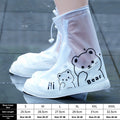 Couvercle imperméable à la pluie - blanc-M taille-1 paire
