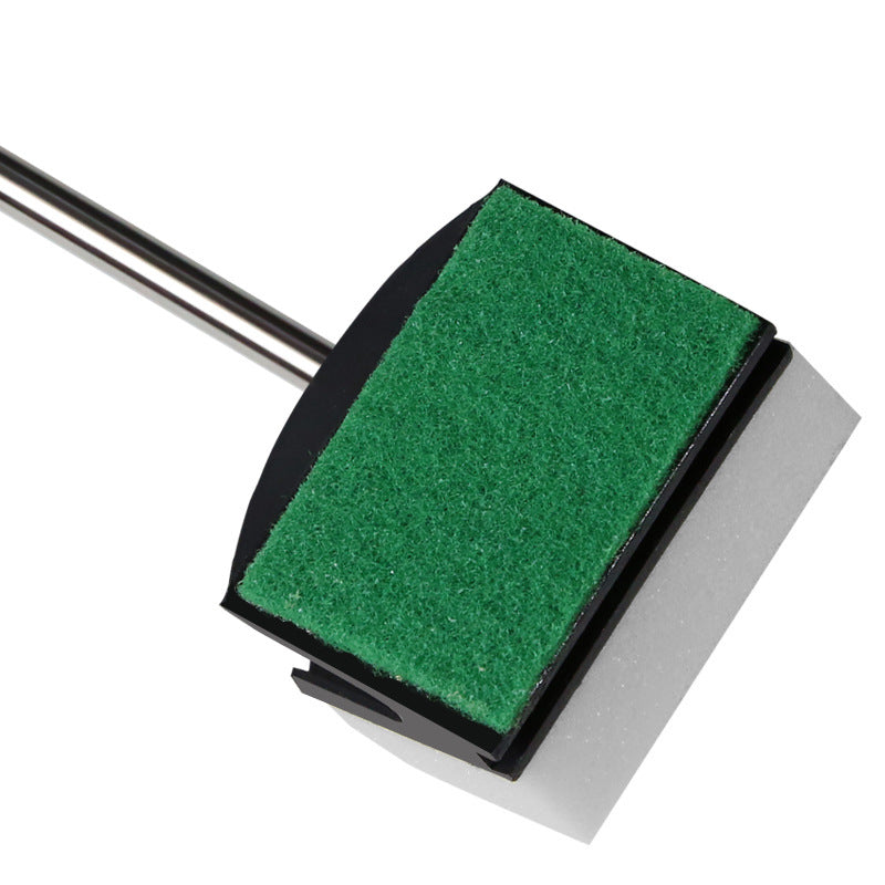 L'outil double brosse de nettoyage à aquarium de réservoir de poisson