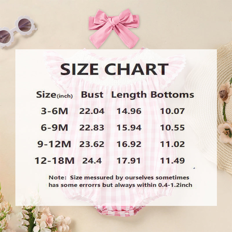 Cute Baby Girl Bunny Romper Set