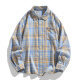 Veste chemise de style américain pour printemps et automne