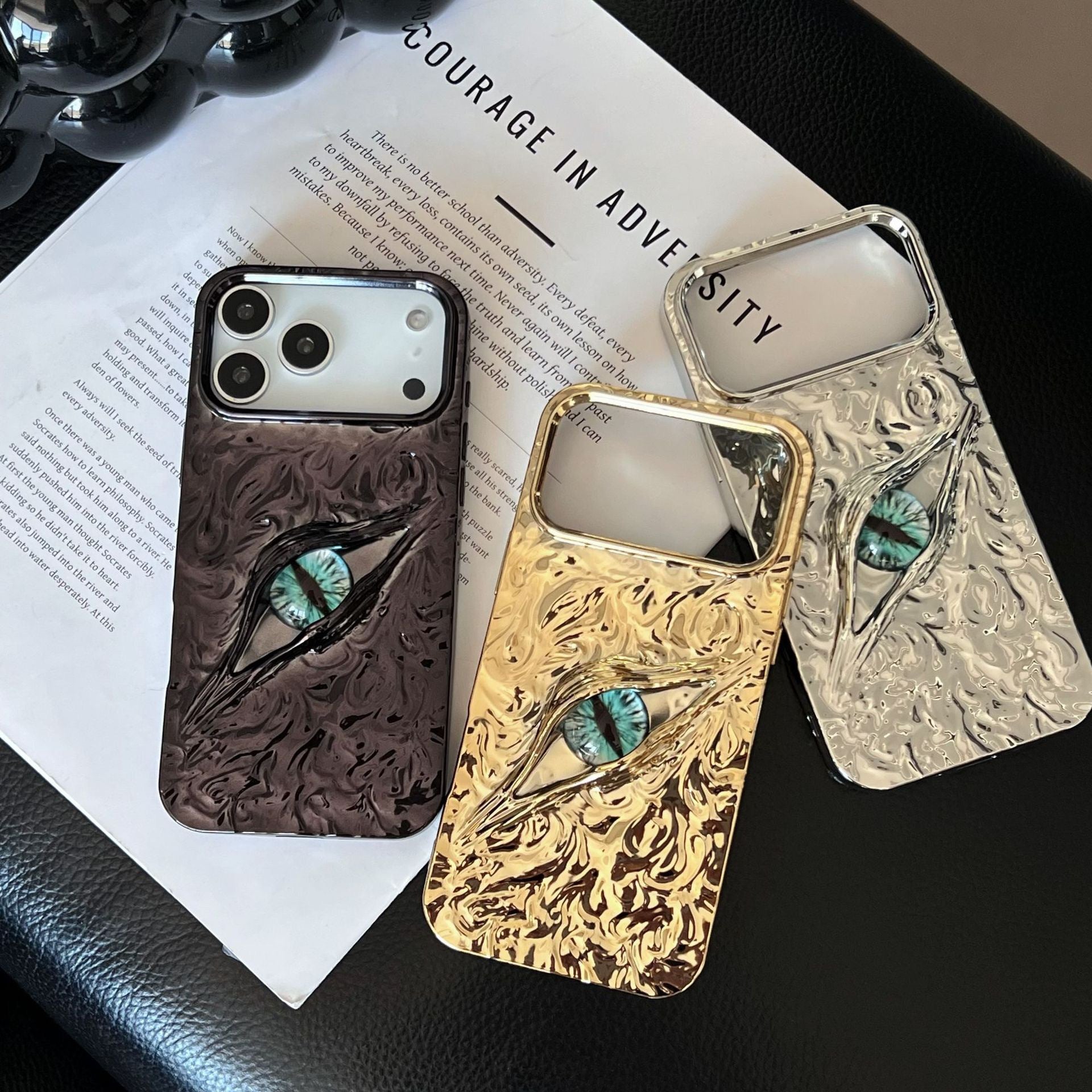 Boîte de téléphone de haute qualité en papier d'étain plaqué