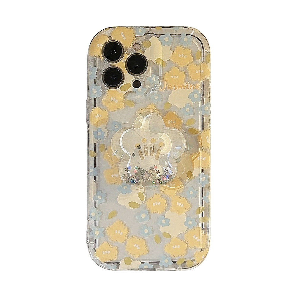 Floral Shell adapté pour porte-case téléphonique