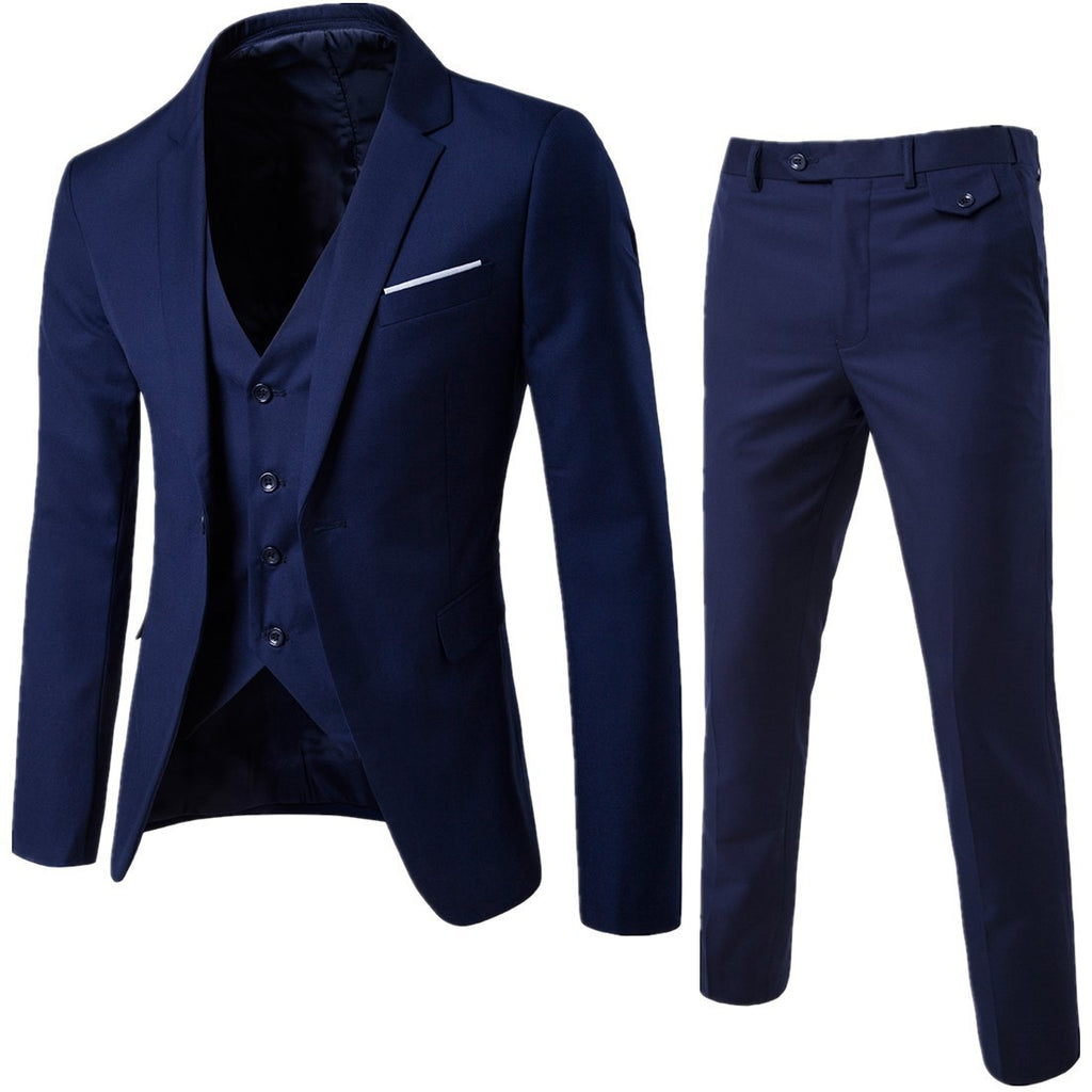 Ensemble de costumes casual et épais pour hommes