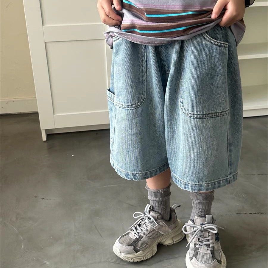 Pantalon Capri léger et souple pour garçons