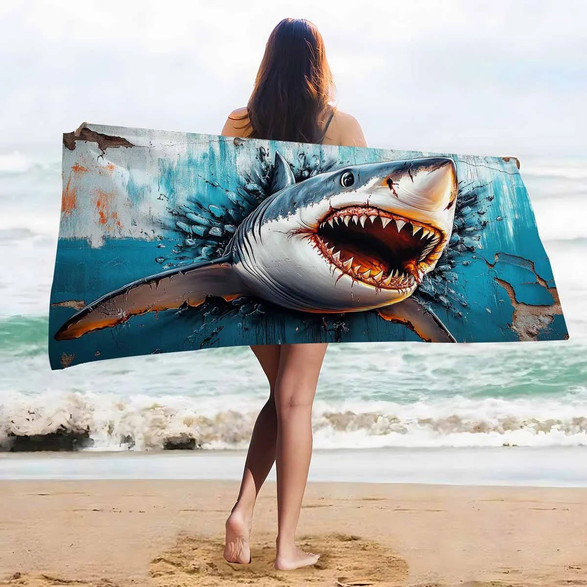 Serviette de plage en microfibre à séchage rapide