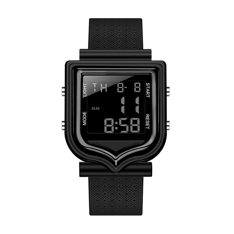 Montre de sport de plein air carré mode
