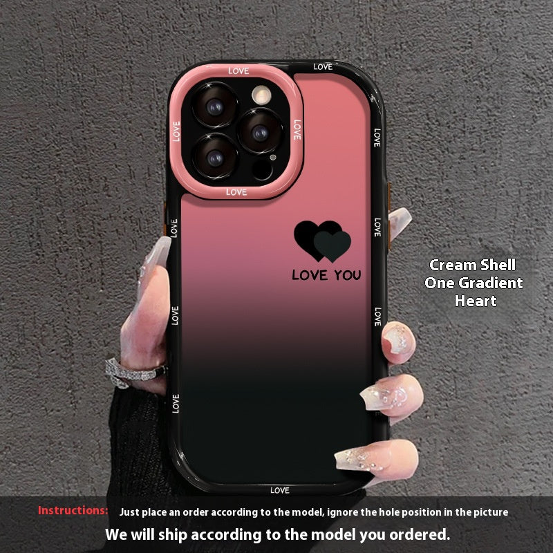 Acrylique Fine Trou Étui de téléphone tout compris résistant à la chute