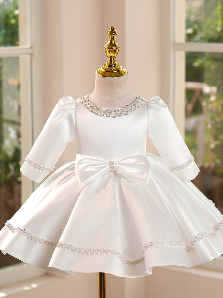 Robe de princesse-style d'anniversaire Chic blanc Tutu