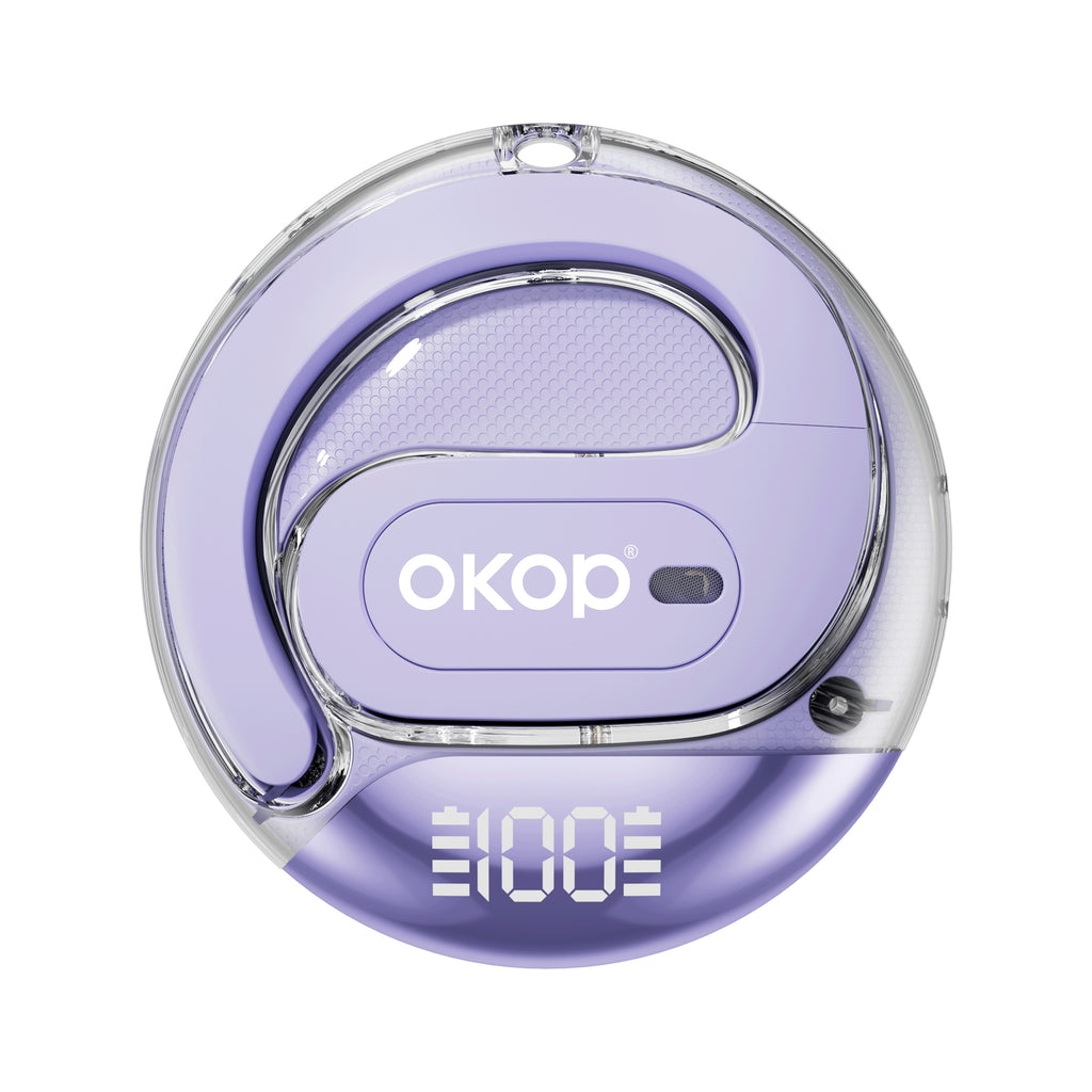 KP-207 Modèle sportif OWS Bluetooth d'écouteurs d'oreilles avec affichage numérique Non