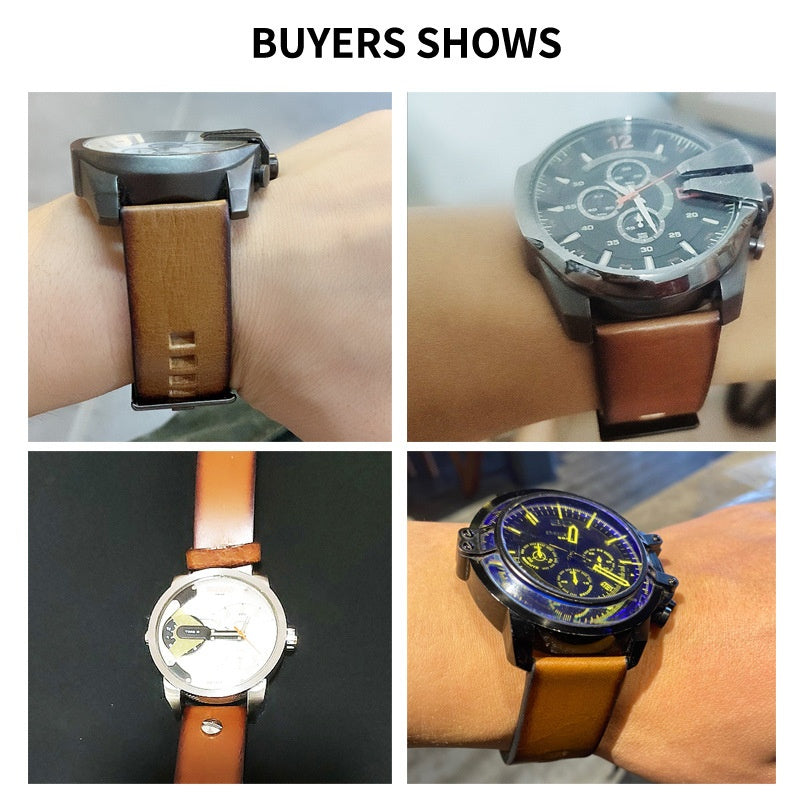 Retro bracelet en cuir pour hommes